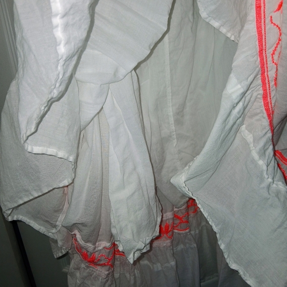 Cotton Tiered Maxi skirt XL - Picture 5 of 9